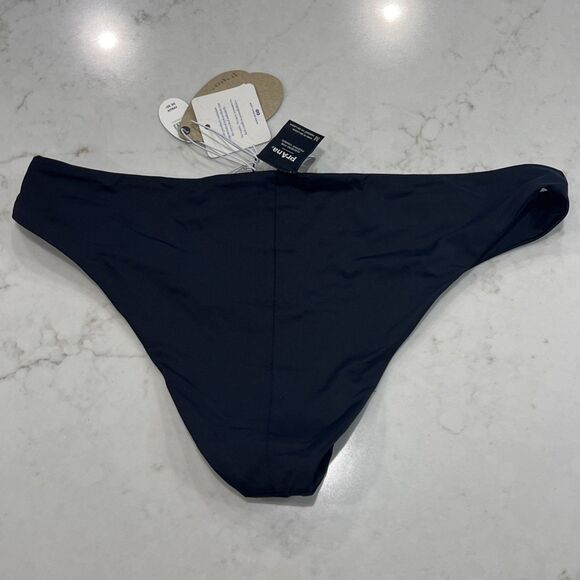 Prana NEW Women's Medium Gemma Reversible Cheeky Bikini Swim Bottom Black - Picture 5 of 11